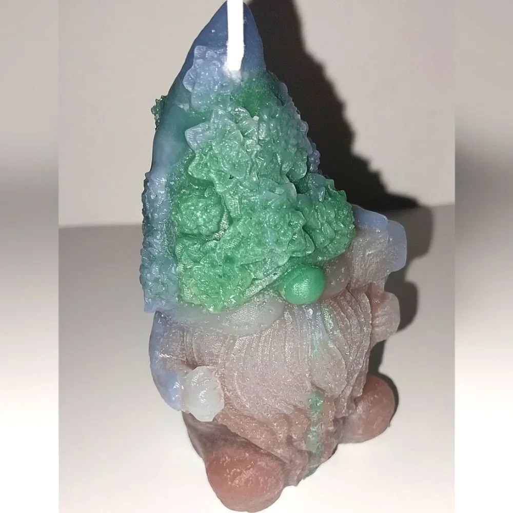 Hand crafted limited edition Gnome candle